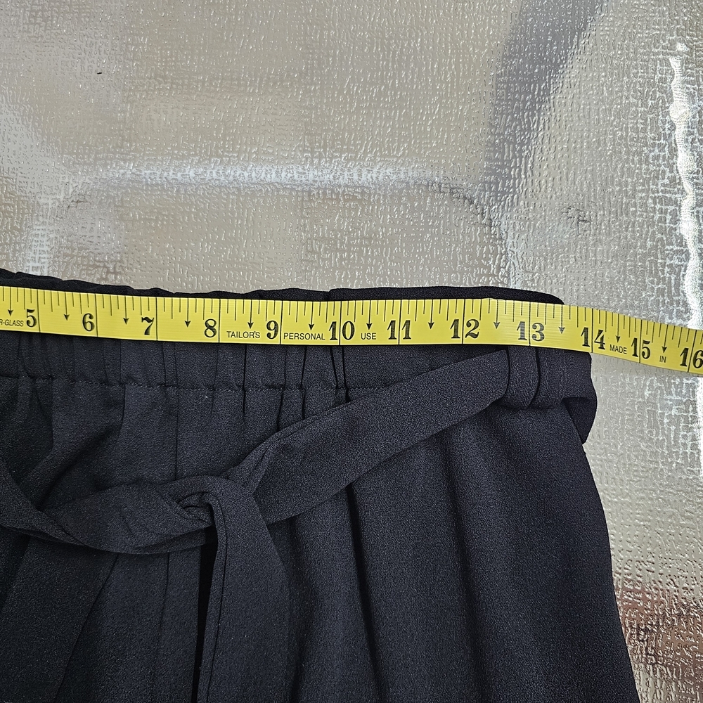 Customize Woman's Paperbag Waist Pants S | Chic Minimalist Softgirl Trousers - Picture 7 of 10